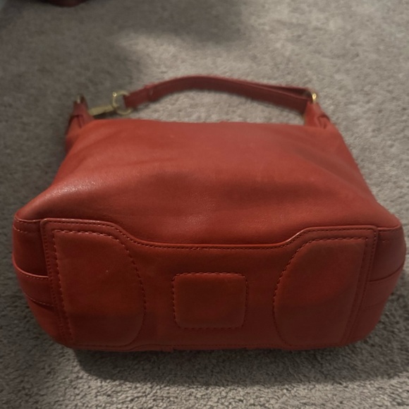 Vintage Coach-Beautiful red Vintage Coach leather bag - Picture 3 of 7